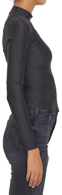 (W) Marine Serre FW22 黑色高領長袖標誌T恤 T221ICONWFW2200 Purchase (W) Marine Serre FW22 黑色高領長袖標誌T恤 T221ICONWFW2200