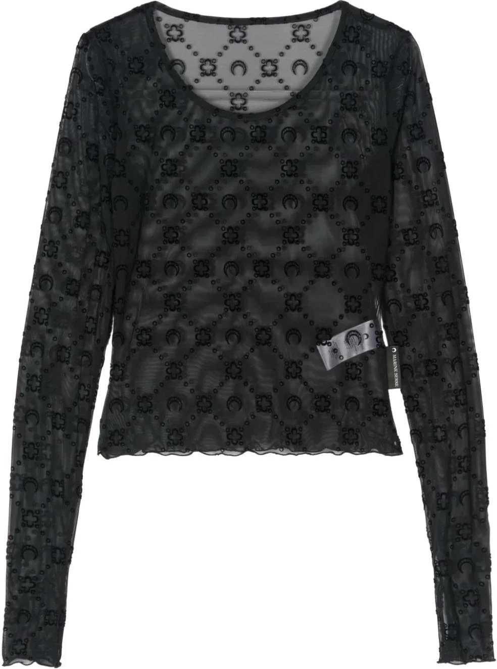 women-marine-serre-fw-24-black-cropped-printed-long-sleeve-t-shirt-wts-012-abk-99-black