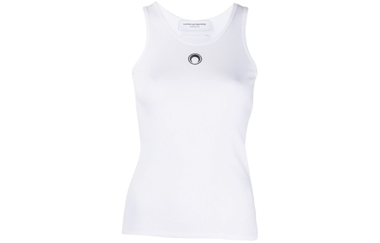 (Women) Marine Serre Moon Logo Tank Top Women UW010