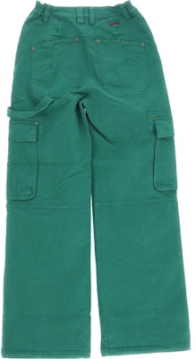 (W) Marine Serre 綠色中腰直筒休閒長褲 女裝 P120WWOTCO00405 Lookbook (W) Marine Serre 綠色中腰直筒休閒長褲 女裝 P120WWOTCO00405