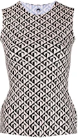 (Women) Marine Serre SS21 Moon Print Tank Top Women Black T162SS21WJERPA0020 (Women) Marine Serre SS21 Moon Print Tank Top Women Black T162SS21WJERPA0020