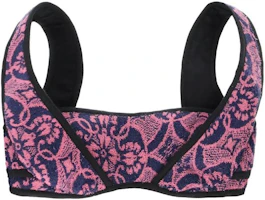 (Women) Marine Serre SS23 Floral Jacquard Camisole Top Pink (Womens) T333SS23WWOVCO000507O (Women) Marine Serre SS23 Floral Jacquard Camisole Top Pink (Womens) T333SS23WWOVCO000507O