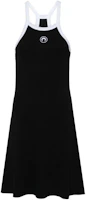 (Women) Marine Serre SS24 Embroidered Halter Neck Slip Dress Women’s Black WDR251CJER0011-BLACK (Women) Marine Serre SS24 Embroidered Halter Neck Slip Dress Women’s Black WDR251CJER0011-BLACK