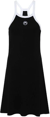 (Women) Marine Serre SS24 Embroidered Halter Neck Slip Dress Women’s Black WDR251CJER0011-BLACK Buy (Women) Marine Serre SS24 Embroidered Halter Neck Slip Dress Women’s Black WDR251CJER0011-BLACK