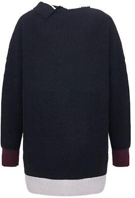 (W) MARNI 黑色纯色半高领长袖针织上衣 ABMD0111Q1-UFH440-MXN99 Lookbook (W) MARNI 黑色纯色半高领长袖针织上衣 ABMD0111Q1-UFH440-MXN99