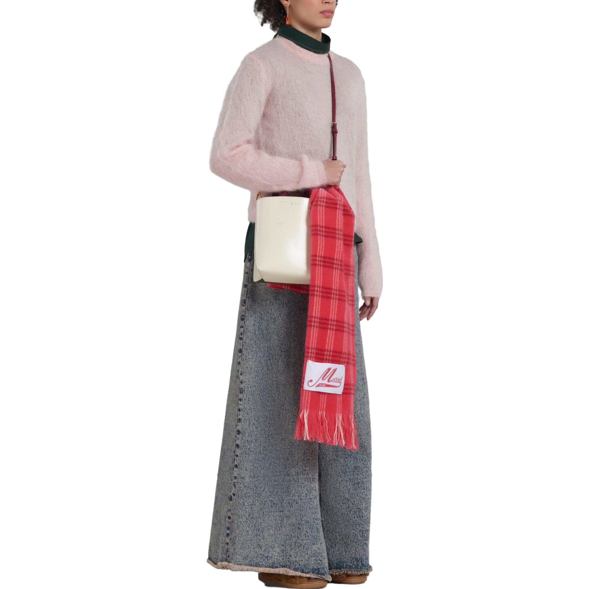 Purchase (W) マルニ グリーン ハイネック ルーズフィット 半袖 ポプリントップ. TTMA0263X0-UTC223-00V89