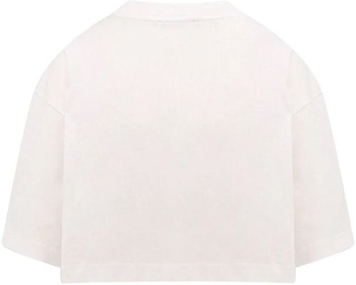 (Women) MARNI Letter Print Crewneck Oversized T-Shirt White SS24 THJE0301P1-USCS11-L4W01 Lookbook (Women) MARNI Letter Print Crewneck Oversized T-Shirt White SS24 THJE0301P1-USCS11-L4W01