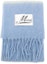 Buy (Women) MARNI Logo Alpaca Wool Knit Scarf - Blue SCMC0122Y0UAW037STB47
