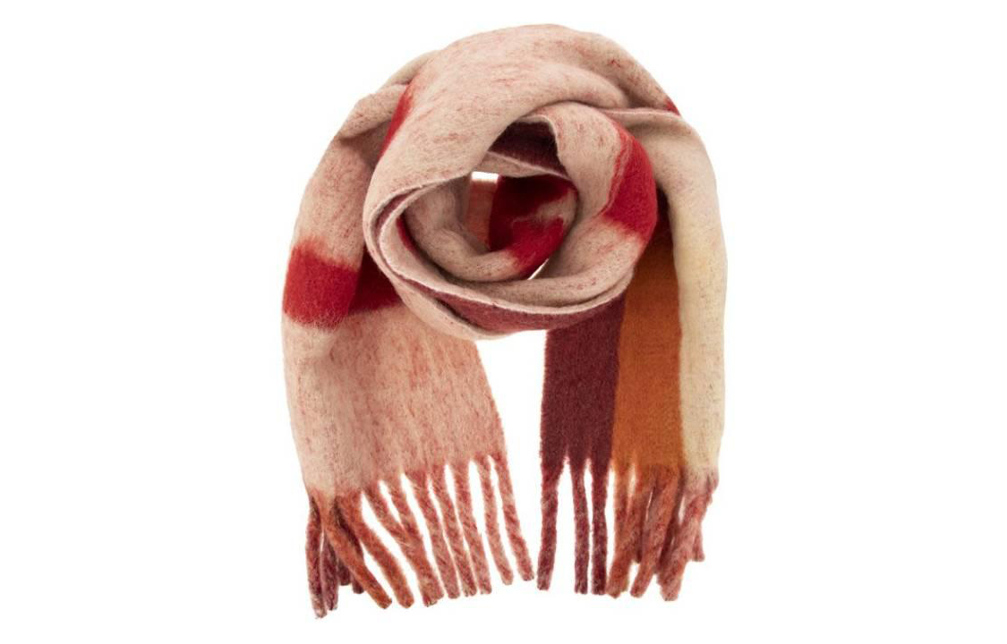 Lookbook (W) マルニ ピンク ウール ロゴ刺繍 マフラー SCMC0103A0UAW017JQC12