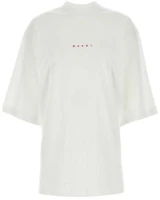 Order (W) MARNI 純白圓領短袖T恤 THJE0263P1-USCS87-L2W01