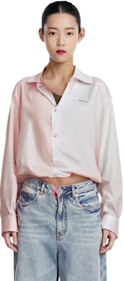 (Women) MARNI Two-Tone Patchwork Loose Long Sleeve Shirt Multicolor CAMA0546QX-UTC223-00W01 Purchase (Women) MARNI Two-Tone Patchwork Loose Long Sleeve Shirt Multicolor CAMA0546QX-UTC223-00W01