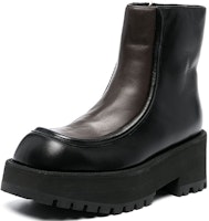 (W) 마르니 레트로 스퀘어토 앵클부츠 (블랙/브라운) TCMS002806P3387Z1Q68 Shop (W) 마르니 레트로 스퀘어토 앵클부츠 (블랙/브라운) TCMS002806P3387Z1Q68