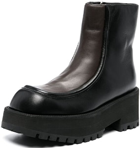 (W) Bot Marni 'Retro Square Toe Hitam/Coklat' TCMS002806P3387Z1Q68 Shop (W) Bot Marni 'Retro Square Toe Hitam/Coklat' TCMS002806P3387Z1Q68