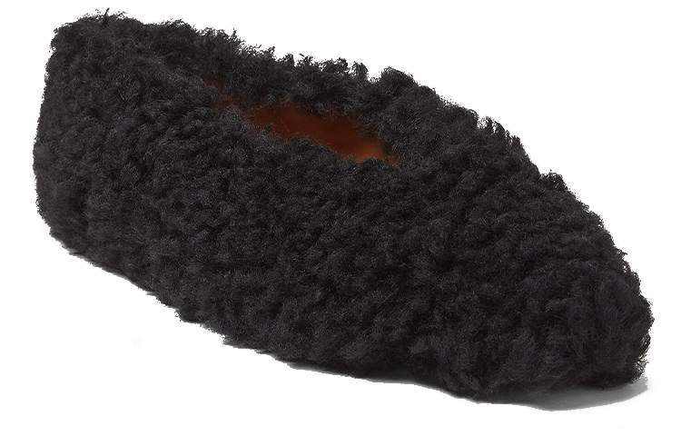 (W) Marni Ballet Flat 'Elegant Black Wool' 圖 2