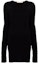 Order (Women) MARNI Black Knit Pullover Sweater with Split Cuffs. GCMD0278A0UFZ409-00N99