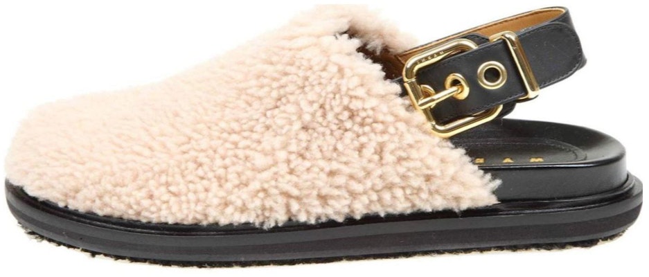 (Women) Marni Buckle Slip-On 'Beige' FBMS009401LM071ZL140 Buy (Women) Marni Buckle Slip-On 'Beige' FBMS009401LM071ZL140