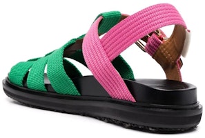 (W) 마르니 케이지 샌들 '그린 핑크' FBMS012101P3707ZO084 Shop (W) 마르니 케이지 샌들 '그린 핑크' FBMS012101P3707ZO084