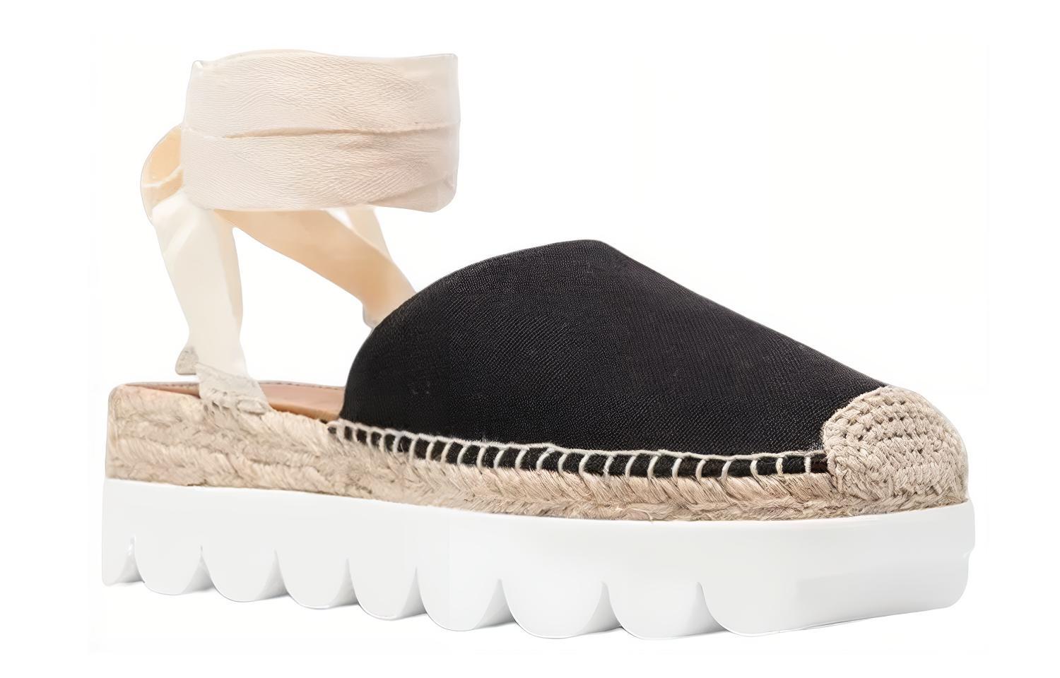 (W) Marni Canvas Casual Shoes 'Fashion Strap Black' 圖 2