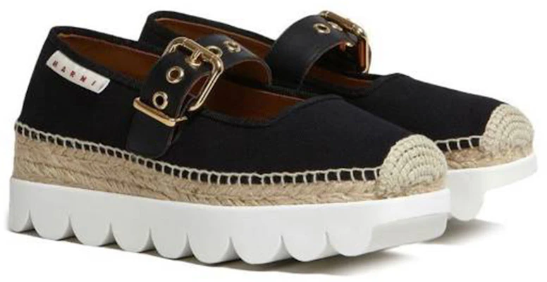 (W) Marni Kanvas Platform 'Hitam Mary Jane' MJMS006406P226600N99 Order (W) Marni Kanvas Platform 'Hitam Mary Jane' MJMS006406P226600N99