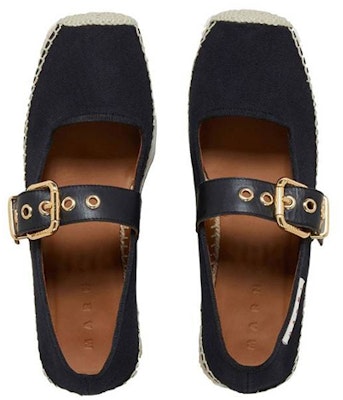 (W) Marni Kanvas Platform 'Hitam Mary Jane' MJMS006406P226600N99 Shop (W) Marni Kanvas Platform 'Hitam Mary Jane' MJMS006406P226600N99