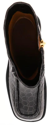 (Women) Marni Chunky Boot 'Crocodile Embossed Black Leather' TCMS002806P504600N99 Lookbook (Women) Marni Chunky Boot 'Crocodile Embossed Black Leather' TCMS002806P504600N99