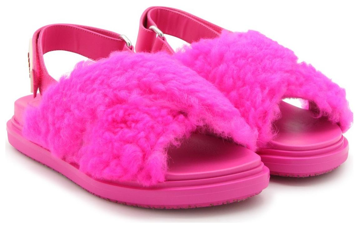 (W) Marni Cross Strap Sandals 'Purple Red' 圖 4