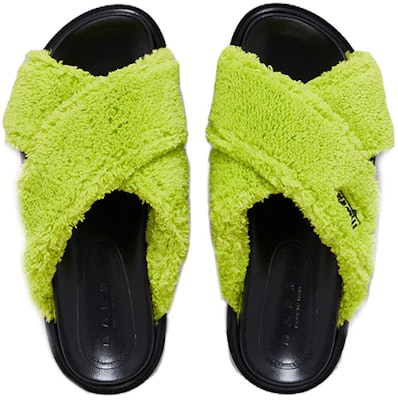 (W) Marni Fussbett Sabot 'Hijau Chartreuse' FBMS015501P544100V07 Shop (W) Marni Fussbett Sabot 'Hijau Chartreuse' FBMS015501P544100V07