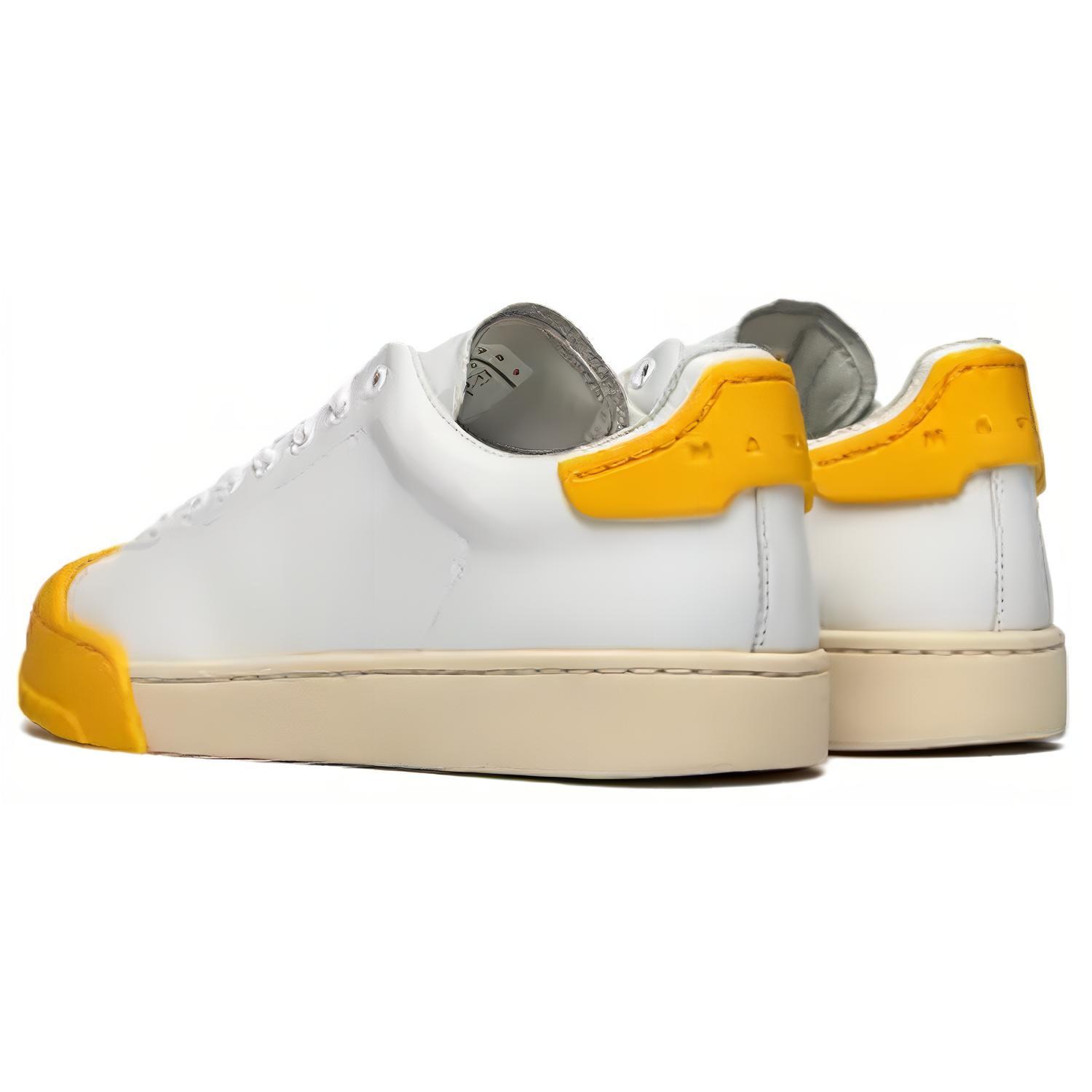 (W) Marni Dada Bumper 'White Leather Low-Top' 圖 3