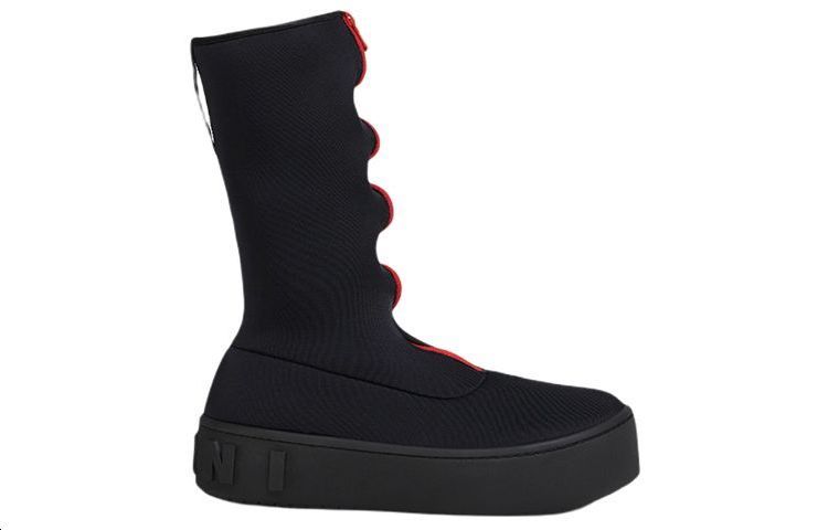 (W) Marni Elastic Rubber Ankle Boot 'Black' 圖 2