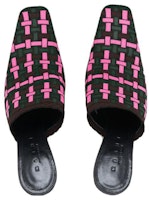 (W) Marni 多色织物穆勒鞋 SBMS008408P5799ZO602 Shop (W) Marni 多色织物穆勒鞋 SBMS008408P5799ZO602