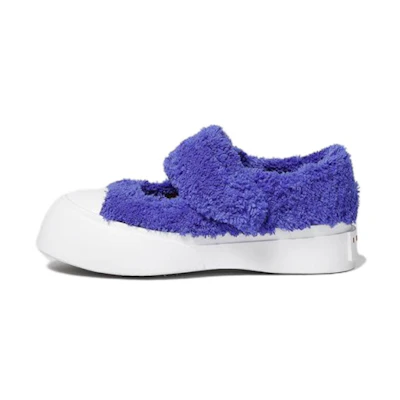 (W) Marni Fabric Velcro Platform 'Blue'