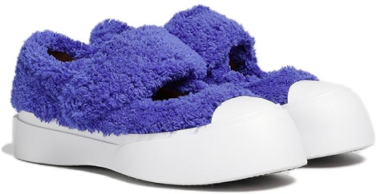 (Women) Marni Fabric Velcro Platform 'Blue' SNZW003120P544100B56 Order (Women) Marni Fabric Velcro Platform 'Blue' SNZW003120P544100B56