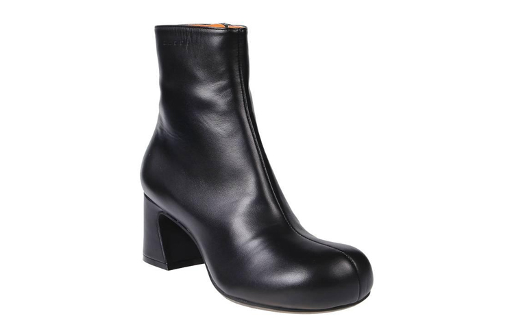 (W) Marni Fashion Leather Ankle Boot 'Black' 圖 3