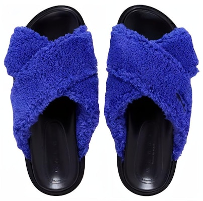 (Women) Marni Fashion Slide 'Blue' FBMS015501P544100B56 Purchase (Women) Marni Fashion Slide 'Blue' FBMS015501P544100B56