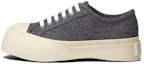 Buy (W) Marni Sepatu Kain Felt Abu-Abu Fashion SNZW003020P136300N95