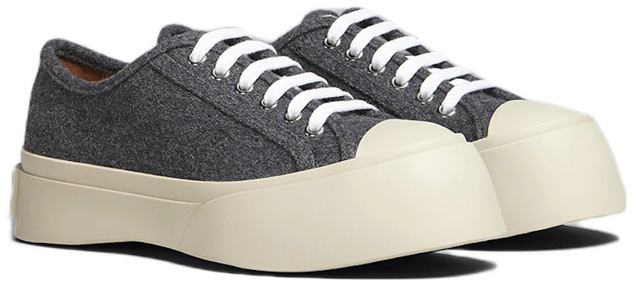 (W) Marni Sepatu Kain Felt Abu-Abu Fashion SNZW003020P136300N95 Order (W) Marni Sepatu Kain Felt Abu-Abu Fashion SNZW003020P136300N95