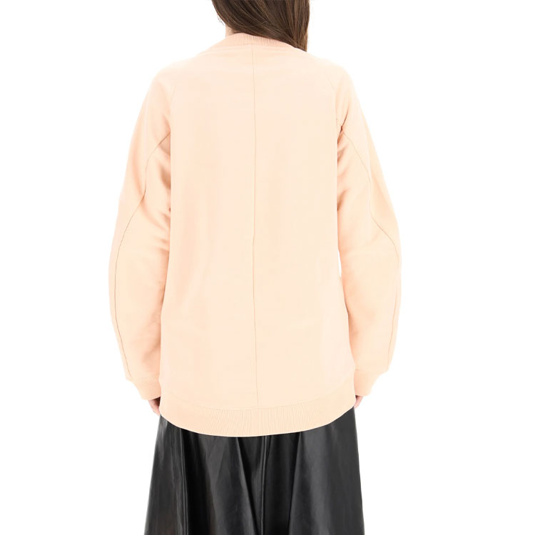 Purchase (W) 마르니 플로럴 프린트 크루넥 스웻셔츠 오렌지 FLJE0107P1-USCR18-00C29