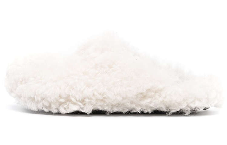(Women) Marni Furry Fashion Slipper 'White' SBMS004601LM07100W02