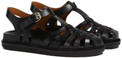 (W) Marni Fussbett 'Cuero Negro' SAMS016901P508800N99 Order (W) Marni Fussbett 'Cuero Negro' SAMS016901P508800N99
