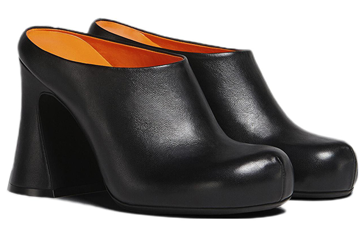 (W) Marni Fussbett 'Black Leather' 圖 2