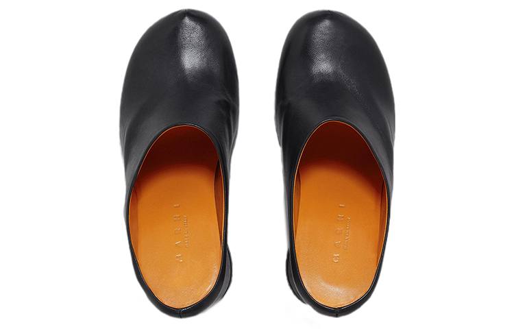 (W) Marni Fussbett 'Black Leather' 圖 4