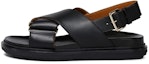 Buy (W) Marni Fussbett 'Cross Strap Hitam' FBMS015701P361400N99