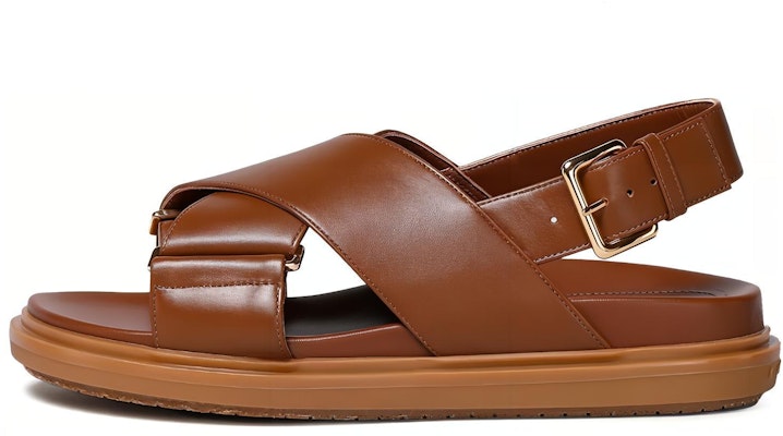 (W) マルニ クロスストラップ ブラウン フスベット FBMS015701P361400M30 Buy (W) マルニ クロスストラップ ブラウン フスベット FBMS015701P361400M30