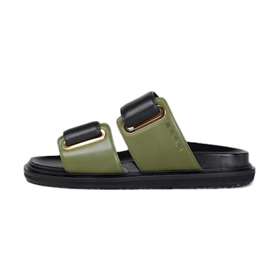 (W) Marni Fussbett 'Green and Black'