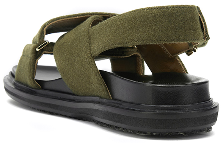 (W) Marni Fussbett 'Green Cross Strap' 圖 4