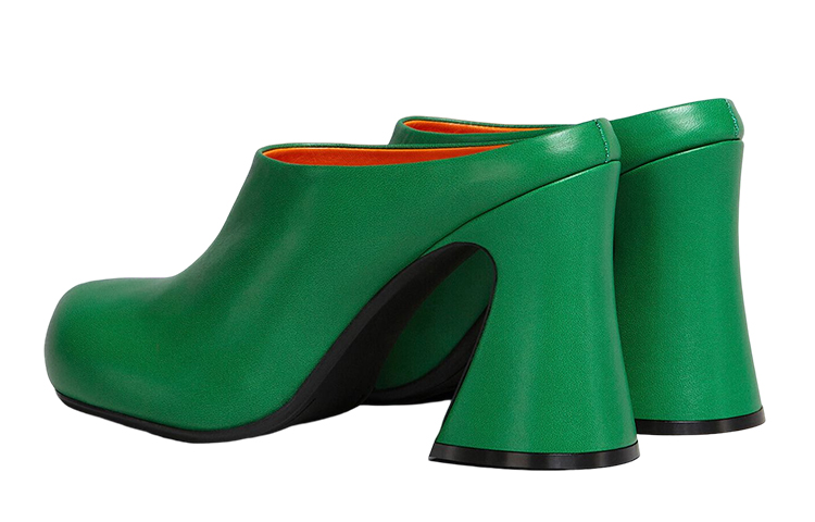 (W) Marni Fussbett 'Green Leather High-Heeled Sandal' 圖 3