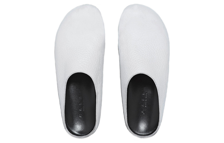 Shop (W) マルニ Fussbett ホワイトカーフレザー SBMS006101P455400W01