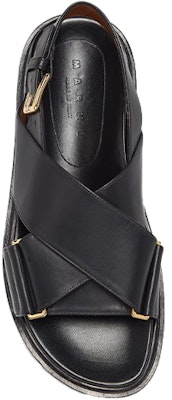 (W) Marni Sandal Criscross 'Hitam' Fussbett FBMS005201-P3614-00N99 Lookbook (W) Marni Sandal Criscross 'Hitam' Fussbett FBMS005201-P3614-00N99