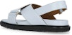 (W) Sandal Fesyen Marni Fussbett 'Blue Buckle Flat' FBMS005201P361400B39