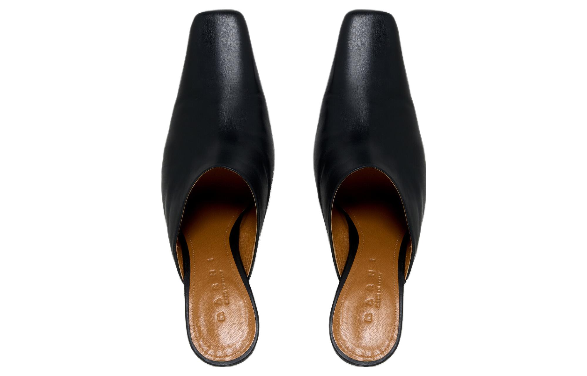 Details for (Women) Marni Fussbett High-Heeled Slipper 'Black' SBMS007908P454500N99